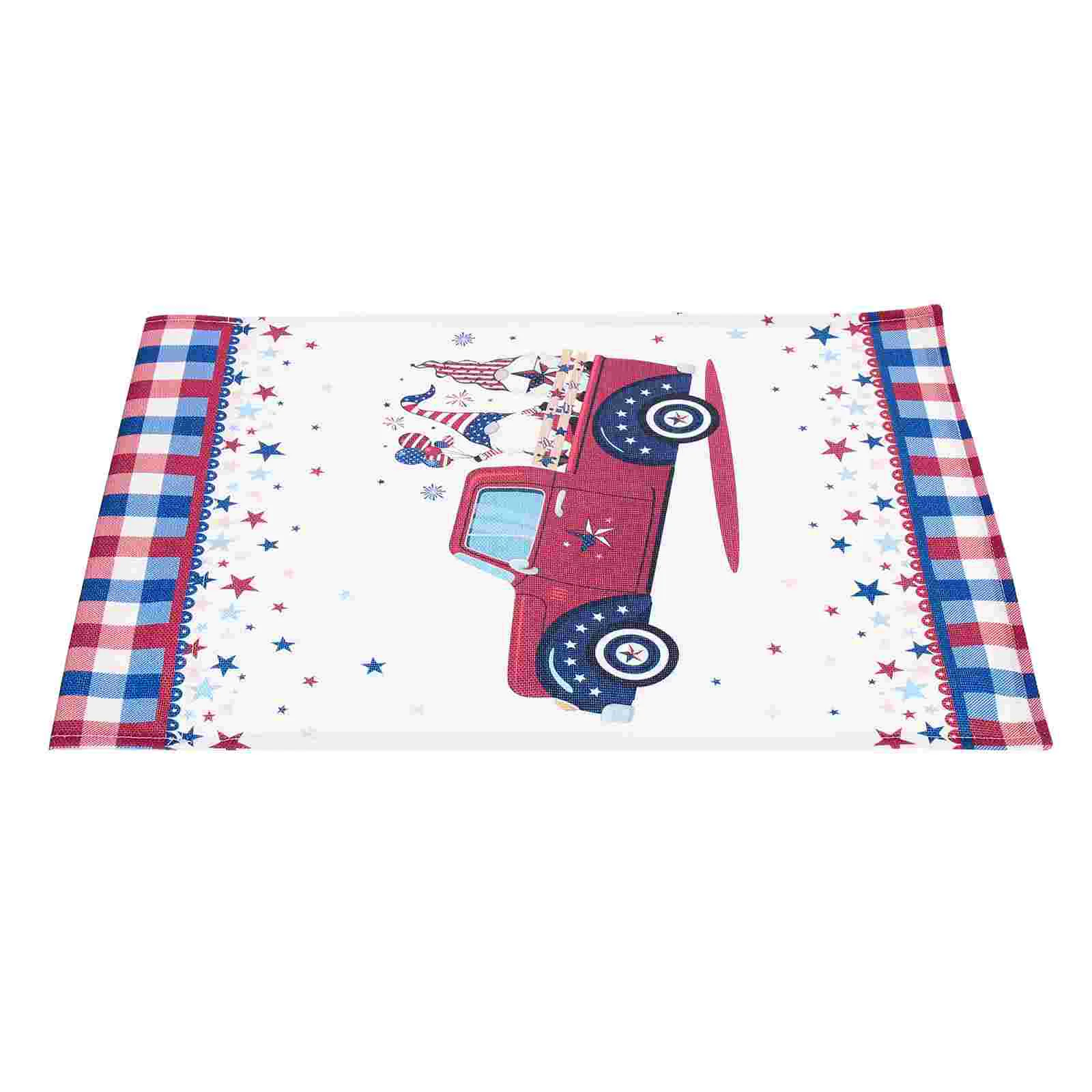 

Flag Day July Of Patriotic Decorations 4Th Garden Party Yard Memorial Fourth Independence Hanging Supplies House Favor National
