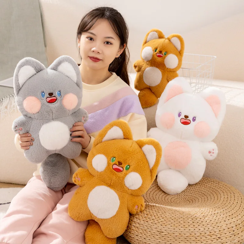 

Summer New Fat Orange Cat Cute Doll Plush Toys Star With Cat Doll Pillow Children's Gifts Room Children Decorative Pillow