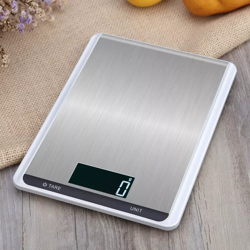 

Manufacturers New Stainless Steel Kitchen Scales Household Food Electronic Scales Cooking Tools Kichen Accessories
