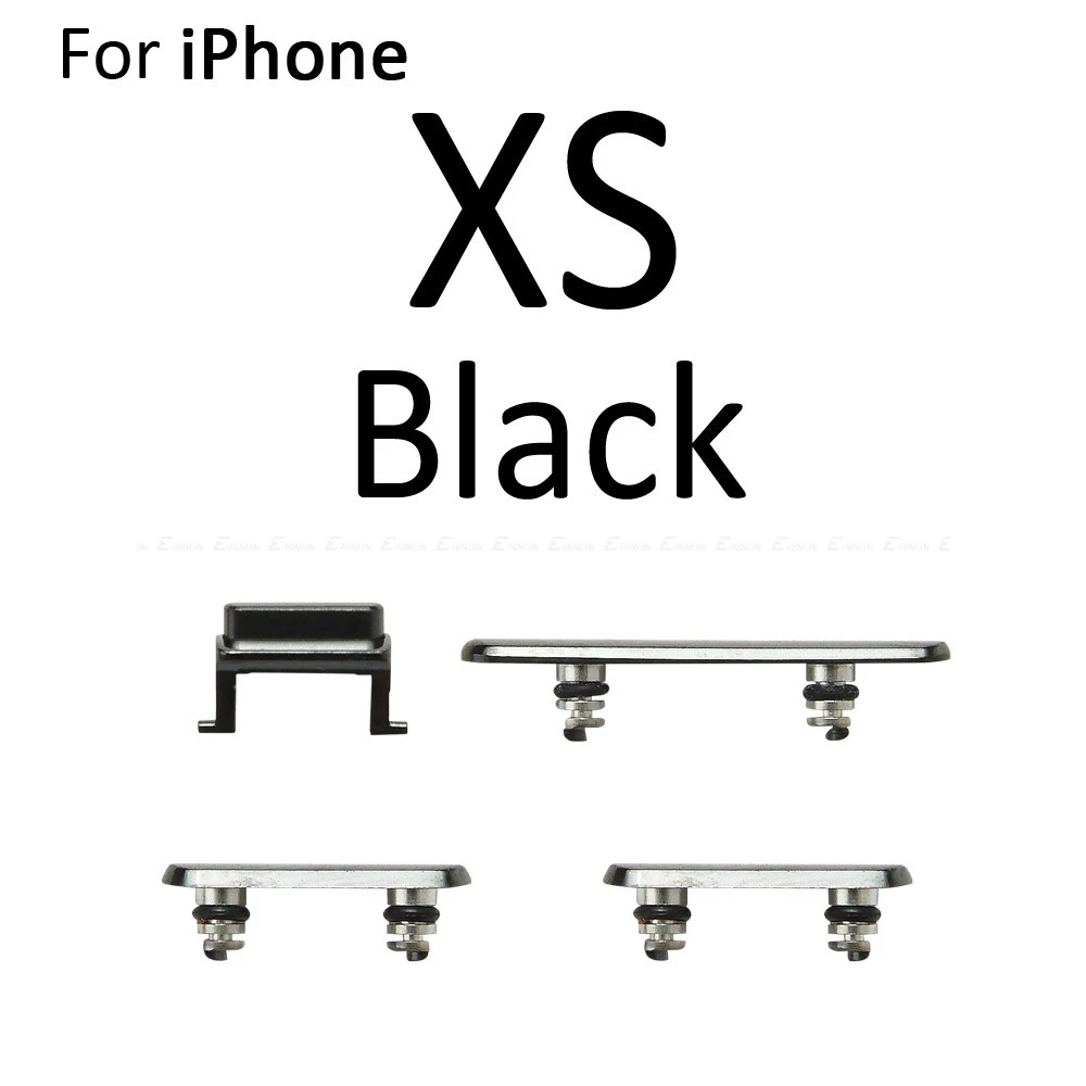 Для iPhone X XR XS Max громкость вибрирующий ключ переключатель Блокировка питания