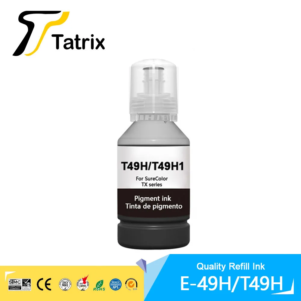 Tatrix T49H T49H1 T49H2 T49H3 T49H4 Premium Color Compatible Refill Pigment / Dye Ink for Epson SC-T3100X SC-T3170X SC-T3170X24 images - 6