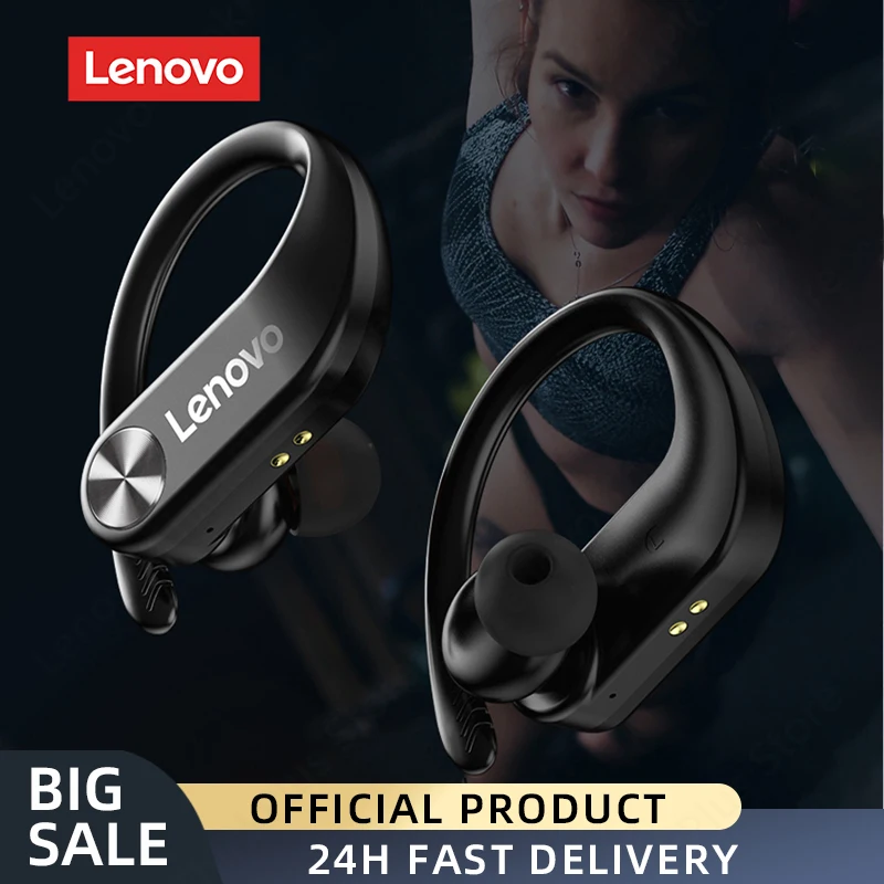 TWS-наушники Lenovo LP7 с поддержкой Bluetooth и защитой от непогоды | Электроника
