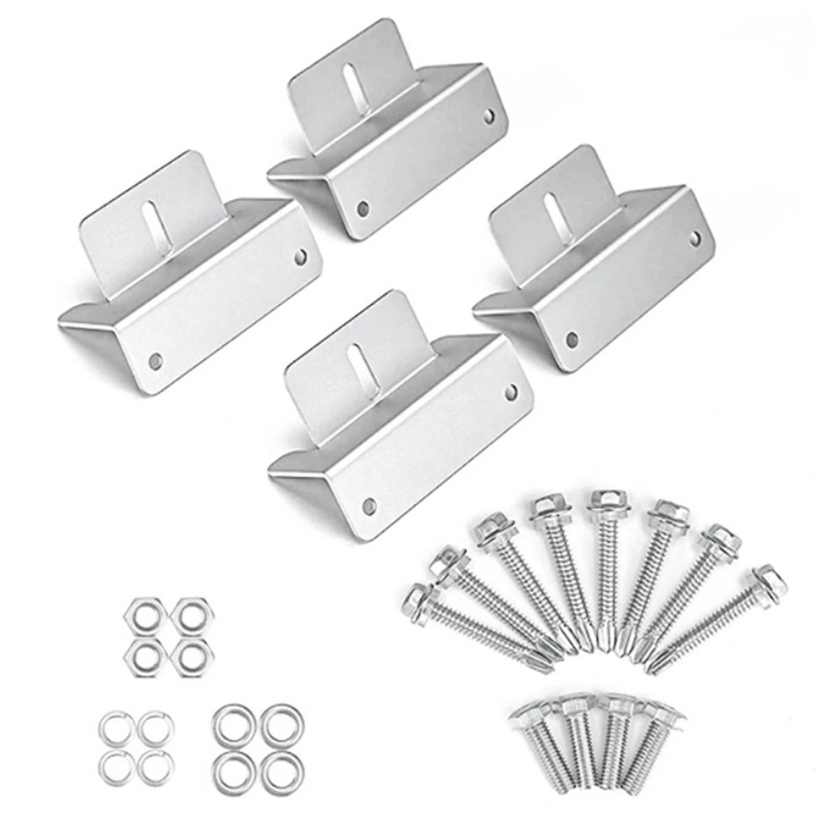 

Кронштейн для солнечной панели из алюминиевого сплава, крепежные кронштейны для солнечной панели, крепежные скобы для солнечной панели с ф...