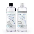 Новая эпоксидная смола AB высококлейкий комплект 1:1 AB эпоксидный отвердитель кристаллический Клей DIY художественная литейная Смола аксессуары для изготовления ювелирных изделий