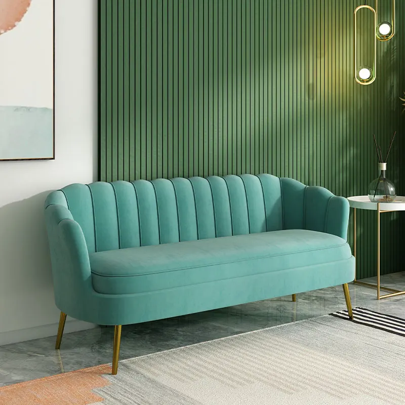 

Зеленый прямой Большой Диван Xxl, кровать в скандинавском стиле, расслабляющий новый дизайн, трехместный диван, мягкий комфортный диван на все тело, мебель