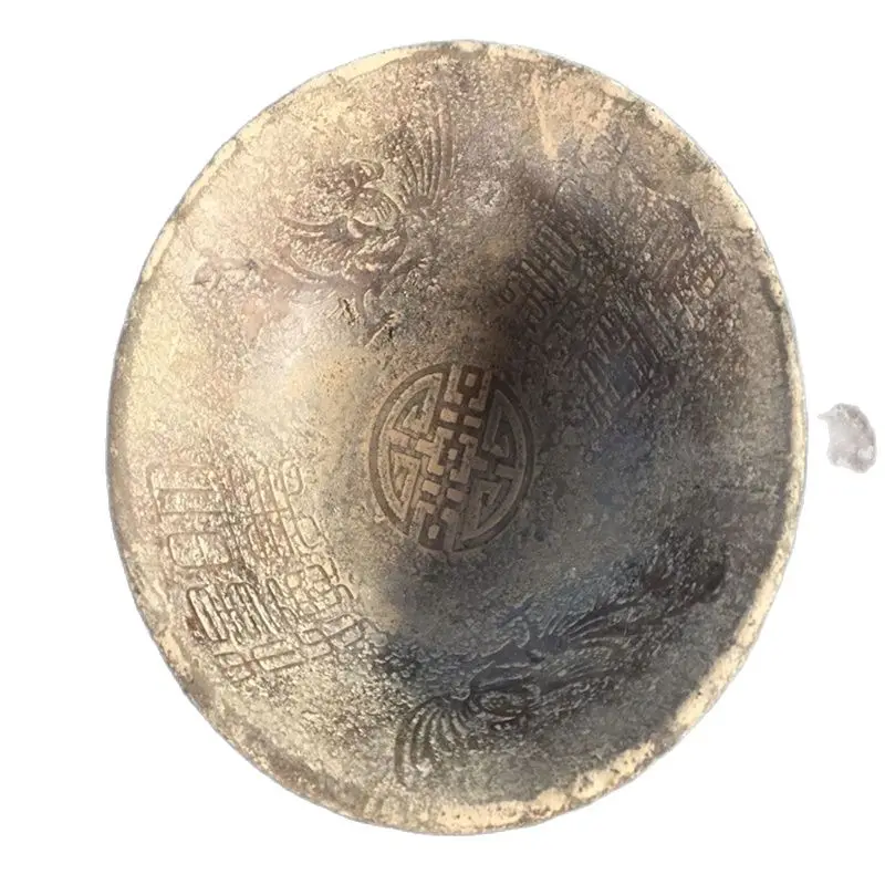 

Rural Collection Old Bowl Jade Relief Decorative Pattern
