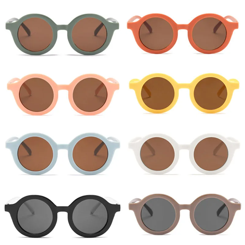 

Baby Girl Boy Plastic Sunglasses 2022 New Fashion Kids Retro Accessories Children's Sunglasses Toddler Baby Cute Sunglasses