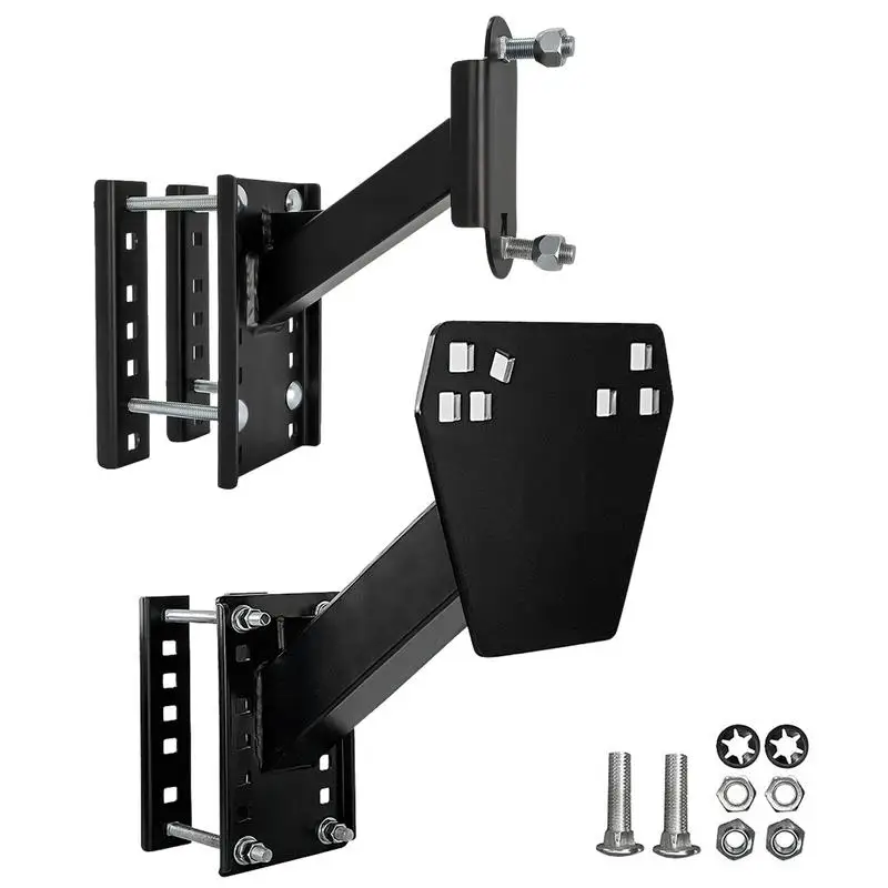 

Держатель для шин прицепа, крепление порошкового покрытия, стальной кронштейн для колеса прицепа, бытовая Простая установка, 120 фунтов, лодка с порошковым покрытием