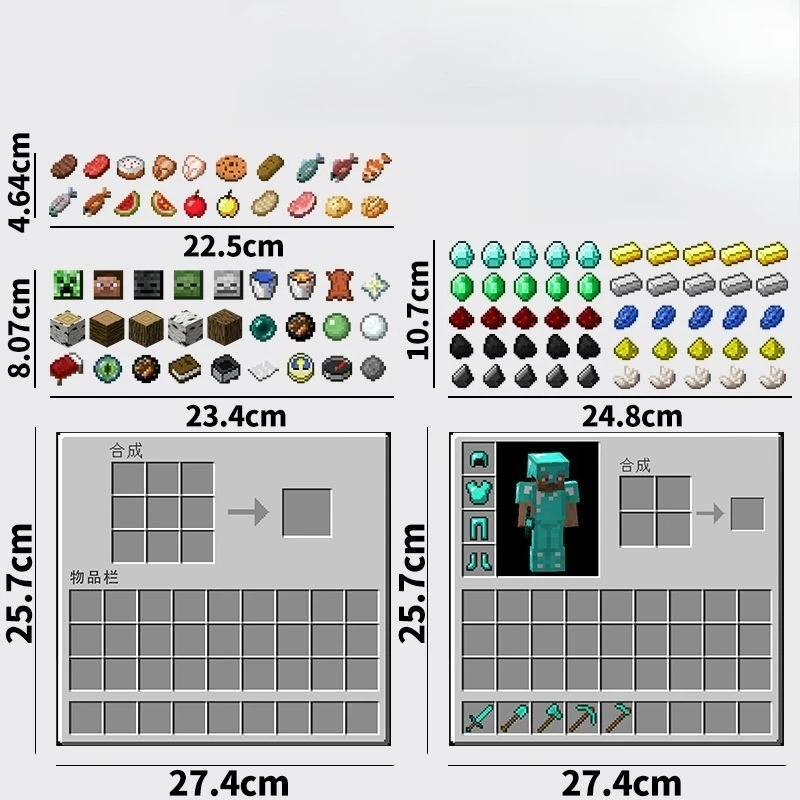

Магниты Bandai Minecraft аниме