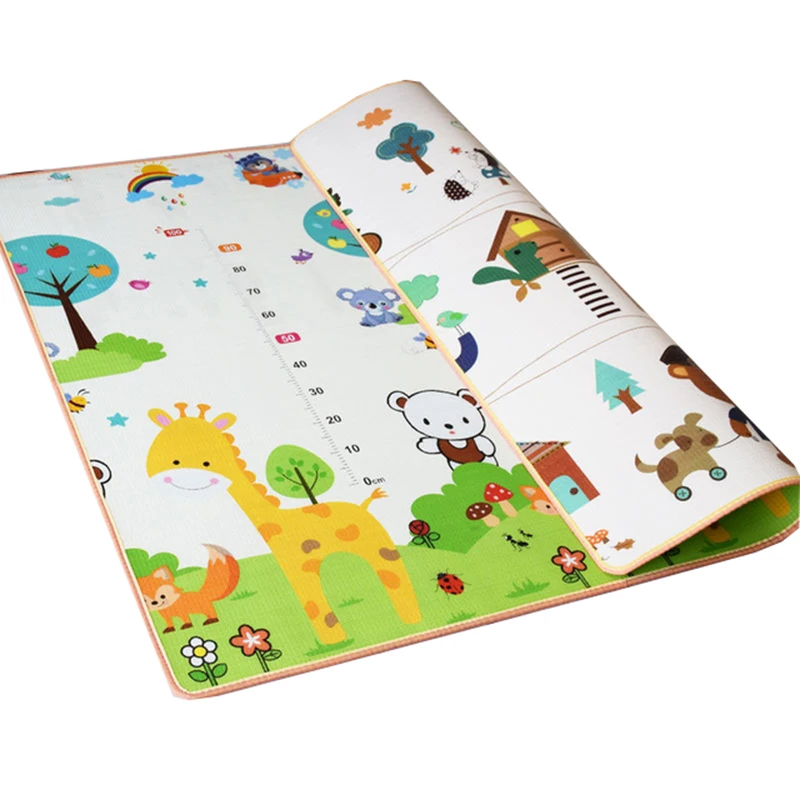 1Cm Thickness EPE Baby Play Mat for Children Rug Playmat Developing Mat Baby Room Crawling Pad Folding Mat Baby Carpet Mat Rug images - 6