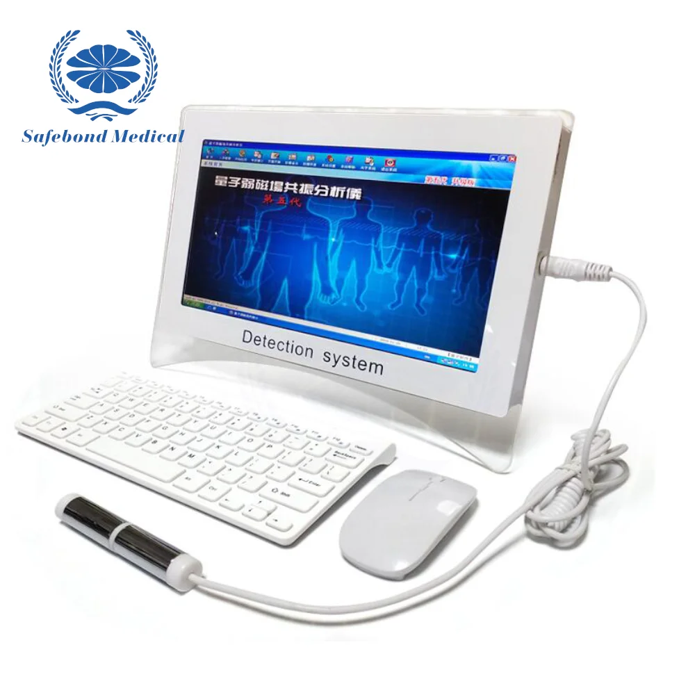 

Professional Clinical analytical instruments 49 Reports Computer body health quantum analyzer machine for hospital