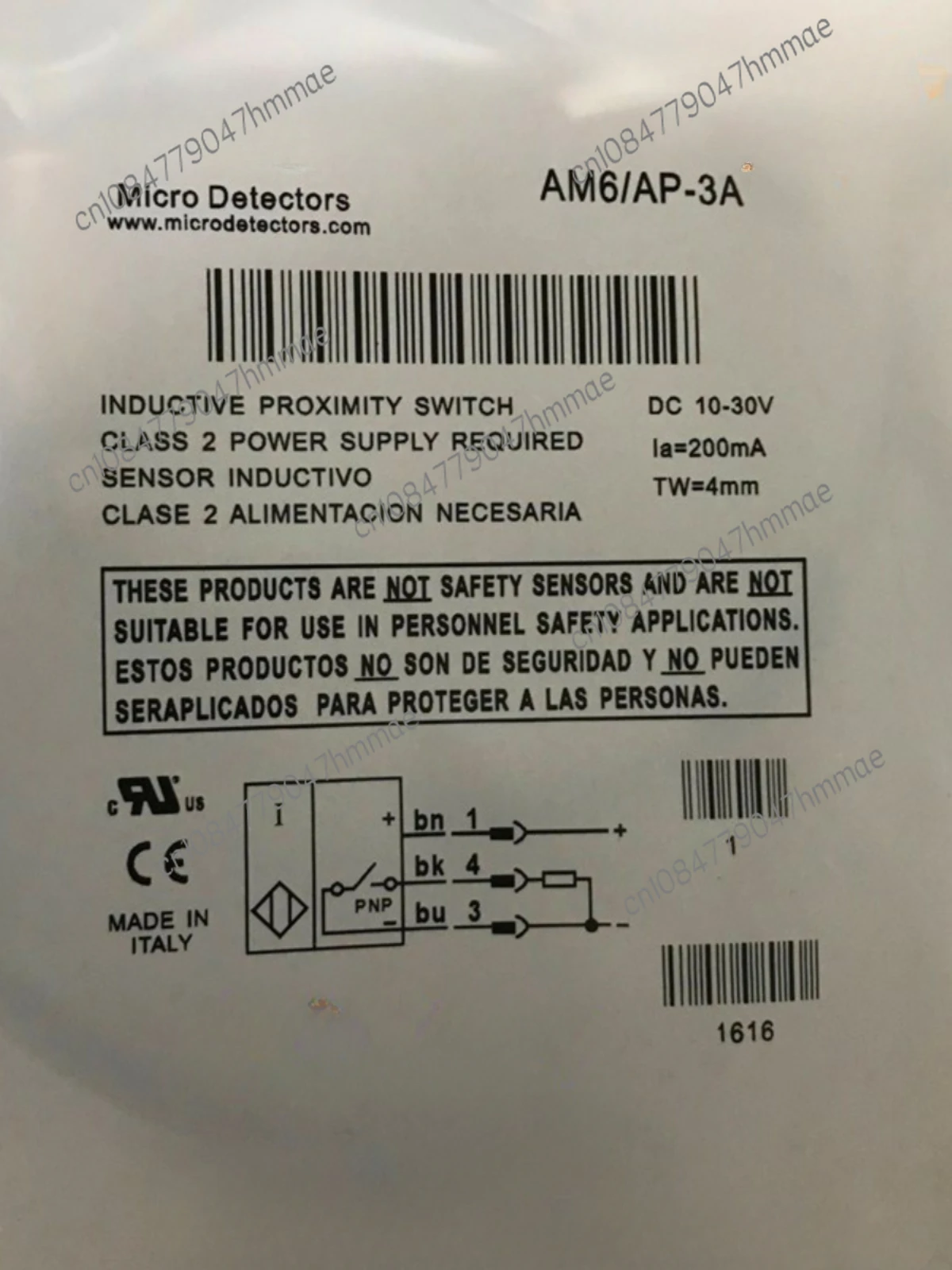 Бесконтактный переключатель AK1/AP AN CP CN-3A AM6/AP AN-3A 2A 1A 4A 1H
