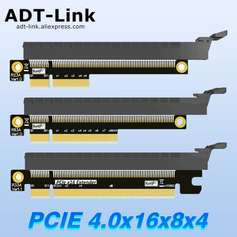Переходная карта PCI Express X16 X8 X4 адаптер-удлинитель повышенный тест защита слота