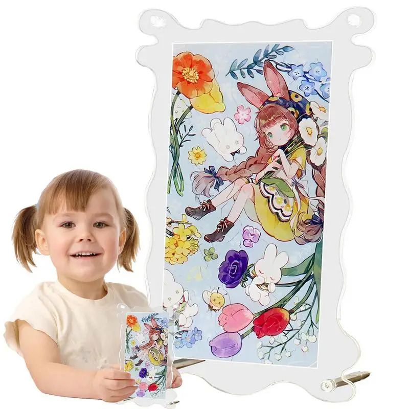 

Acrylic Jigsaw Puzzle Jigsaw Puzzle Gift Set Painting Image Jigsaw Puzzle Creative Puzzles For Adults Jigsaw Puzzle Gift Set