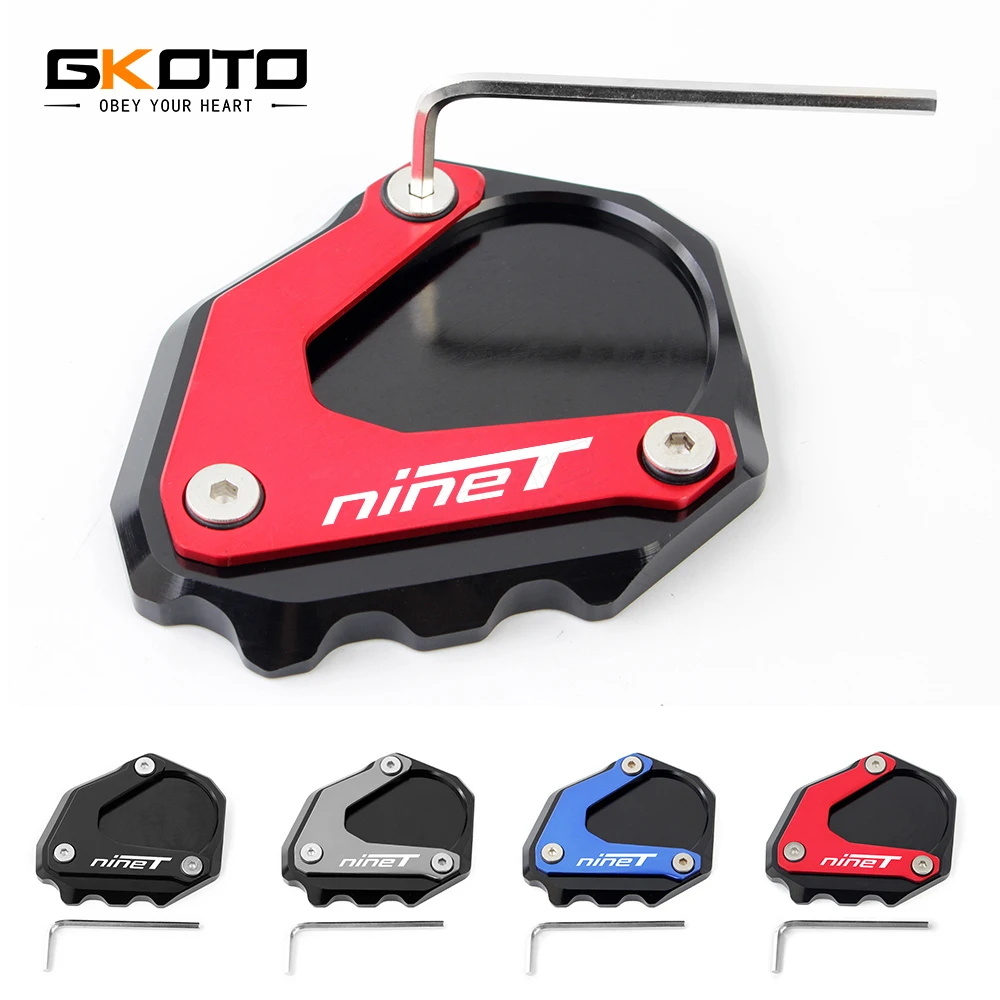 

For BMW R Nine T R nineT RnineT RNINET 2014-2016 Motorcycle CNC Kickstand Foot Side Extension Pad Support Plate Enlarge Stand