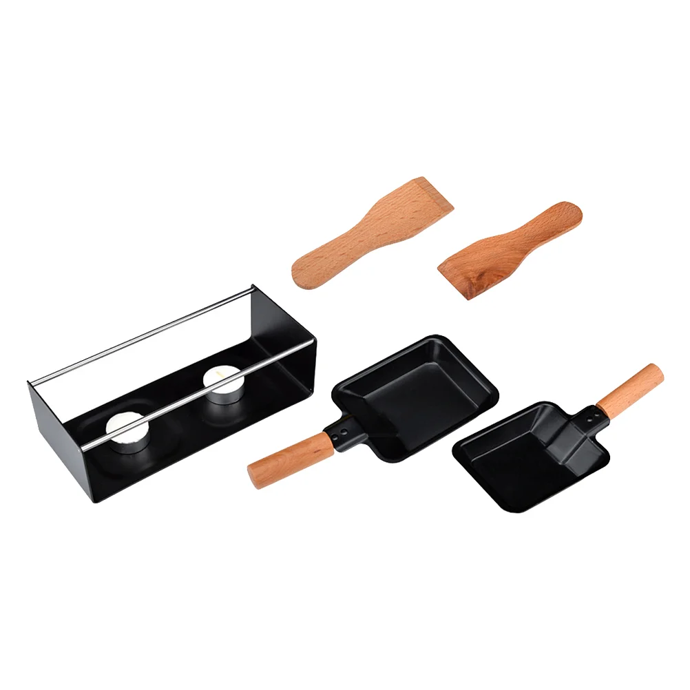 

1 Set Useful Handle Non-stick Practical Egg Frying Pan Cheese Oven