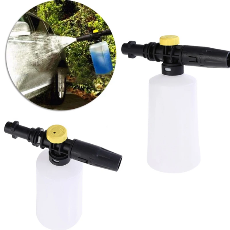 

Car Soap Foam Cleaner for Karcher K2 K3 K4 K5 K6 K7 Pressure Washer Adjustable Sprayer Nozzle 750ML Snow Foam Gun Tool