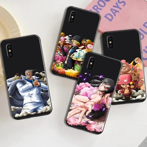 one piece anime phone case for funda iphone 13 12 11 pro max 13 12 mini x xr xs max 6 6s 7 8 plus back etui celular coque soft free global shipping