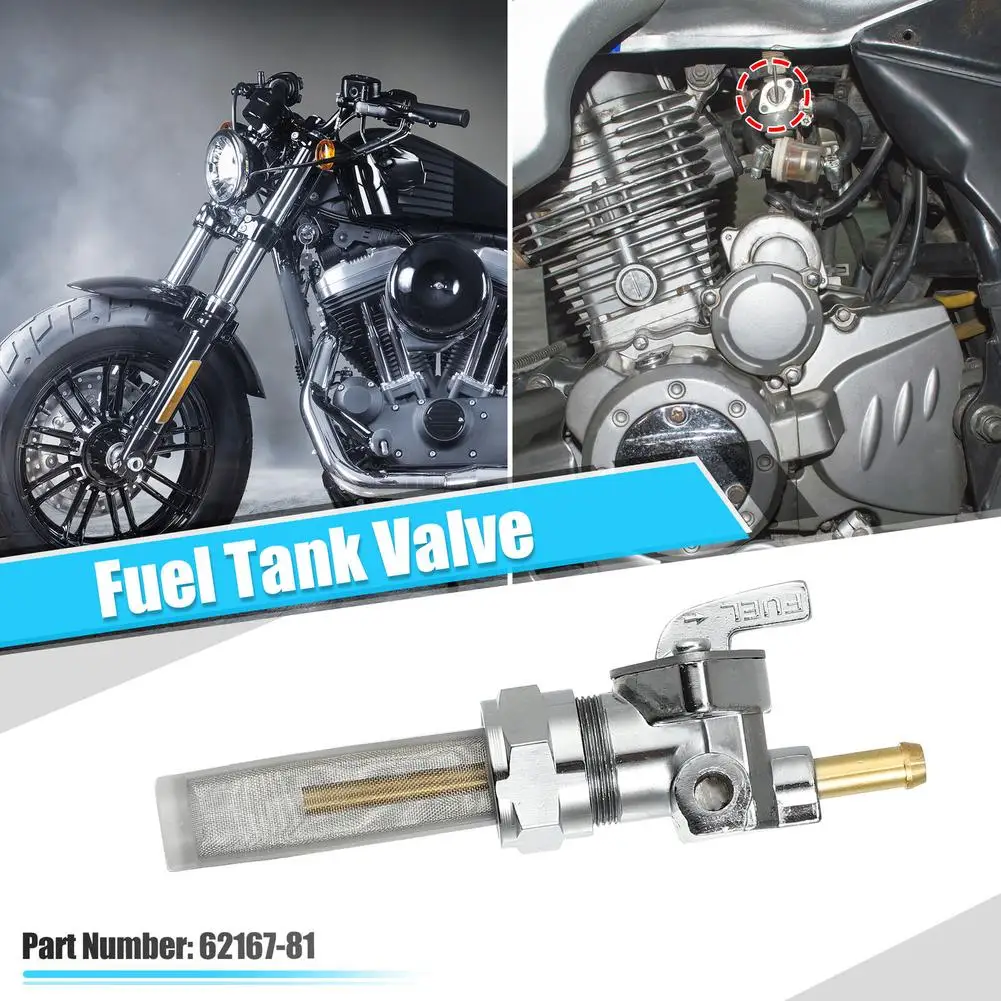 

Переключатель топливного клапана Petcock 62167-81 62163-75 62168-81 62129-75t, запасные части, совместимые с блокировкой Fxsb, Прямая поставка