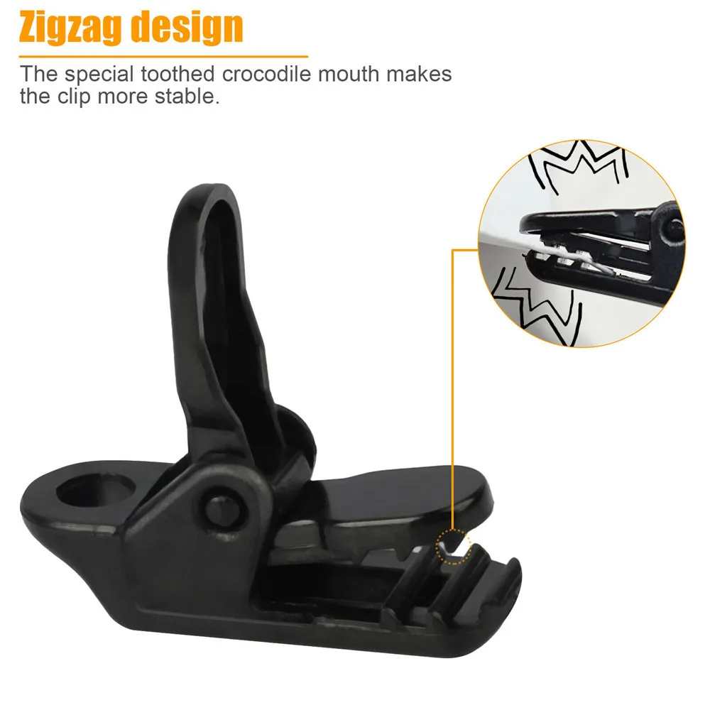 10/30 шт. DIY зажим для брезента тент палатка оснастка холст якорь захват