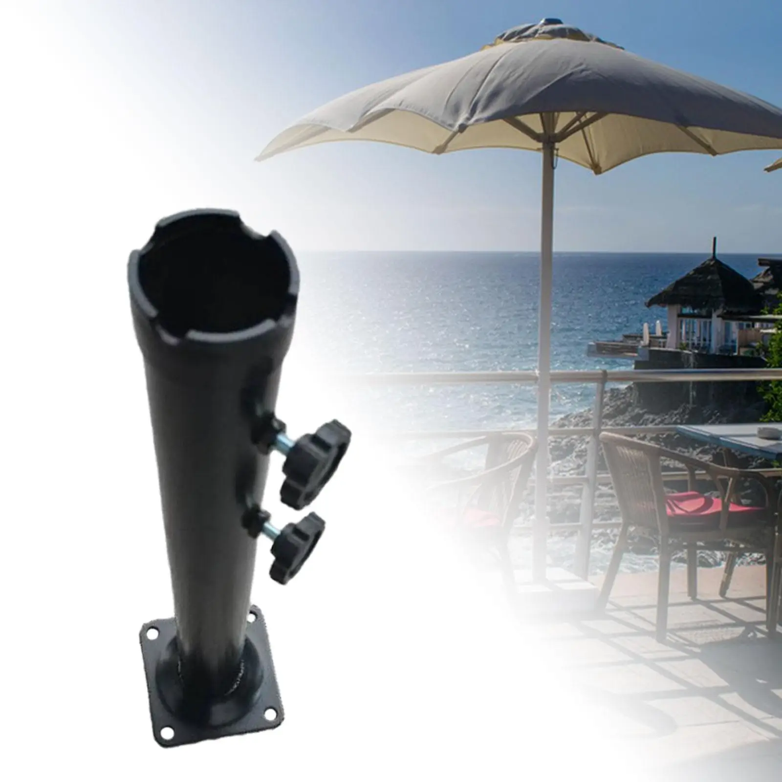 

Umbrella Stand Base Replace Adjustable Umbrella Attachment Outdoor Umbrella Accessories for Beach Picnic Courtyard Balcony Patio