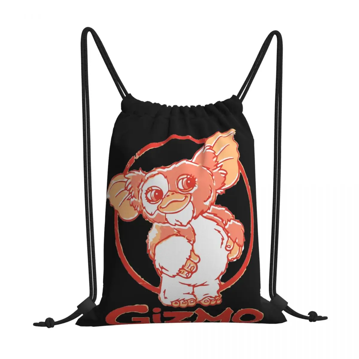 

Monster 80s Gremlins Kawaii Сумки на шнурке для спортзала обуви подростковый портативный рюкзак сумка