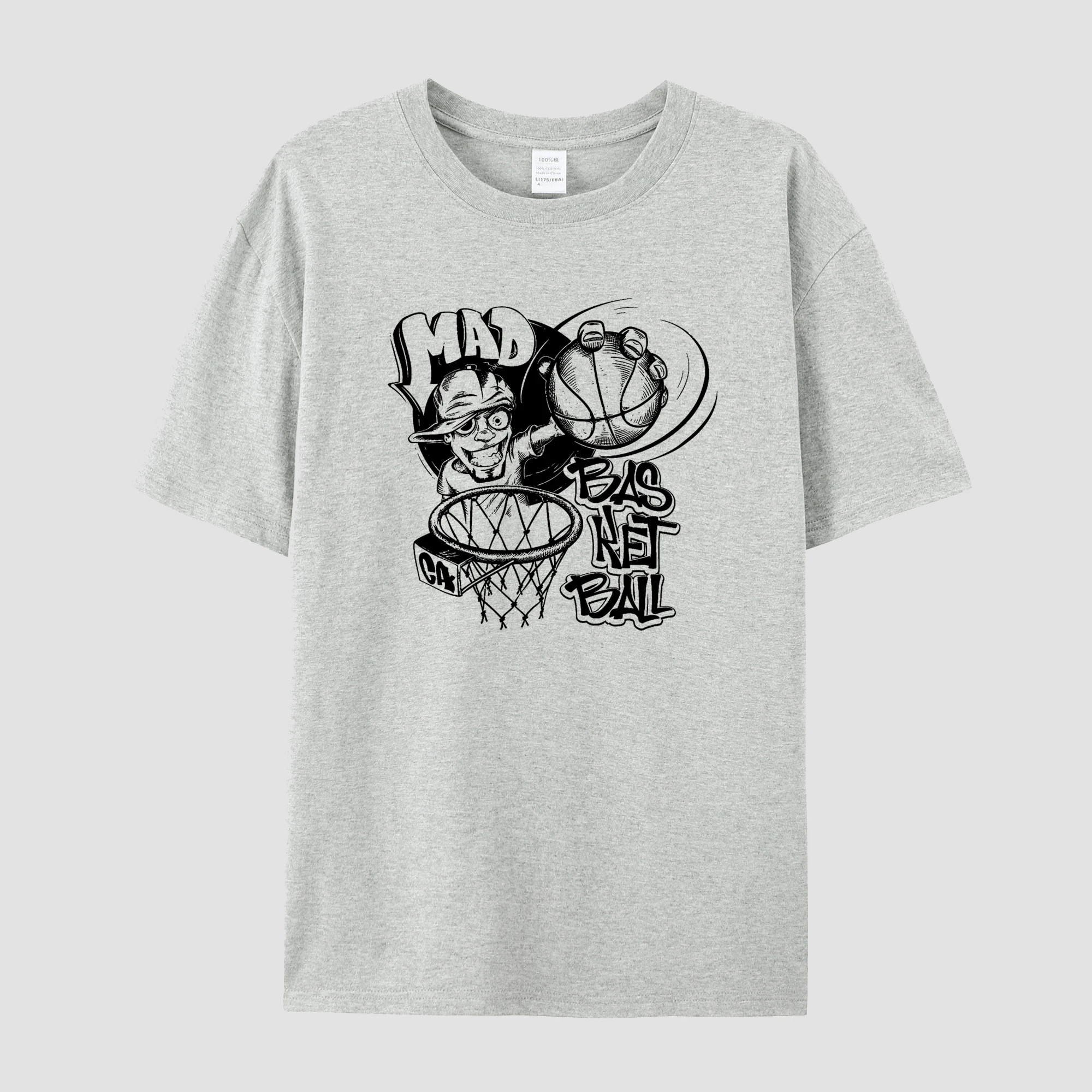 

TARCHIA 2023 новая футболка, модные футболки, сумасшедший баскетбол с коротким рукавом, хлопковые футболки с графическим рисунком для фитнеса, повседневная мужская футболка