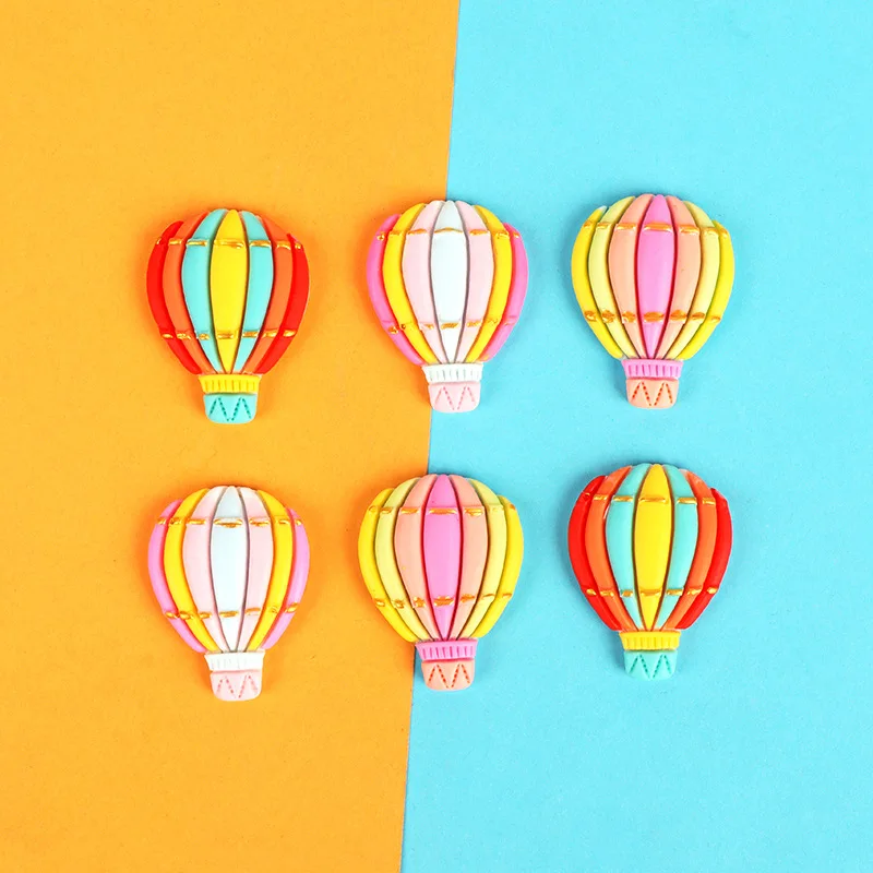 

10 шт. Мультяшные кавайные полимерные Diy воздушные шары, миниатюрные Кабошоны, принадлежности для рукоделия, аксессуары, украшения, плоские Кабошоны