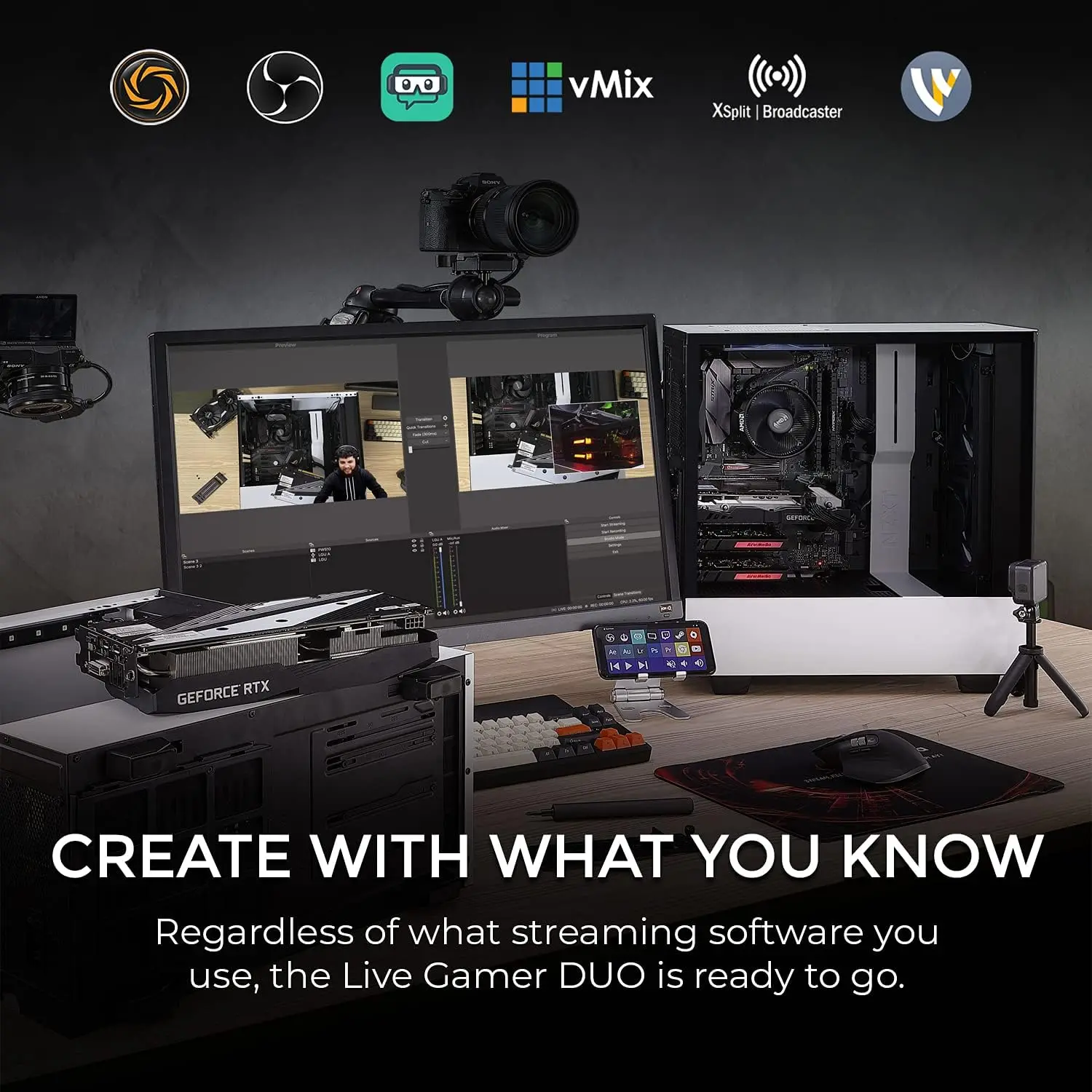 Плата захвата видео Avermedia Evermedia Gc570D Live Gamer Duo со встроенным интерфейсом PCIe x4 Gen2, вход 1: HDMI 2.0, вход 2: HDMI 1.4, HDMI 2.0 (art.: 3920da233ca57) - 3920da233ca57