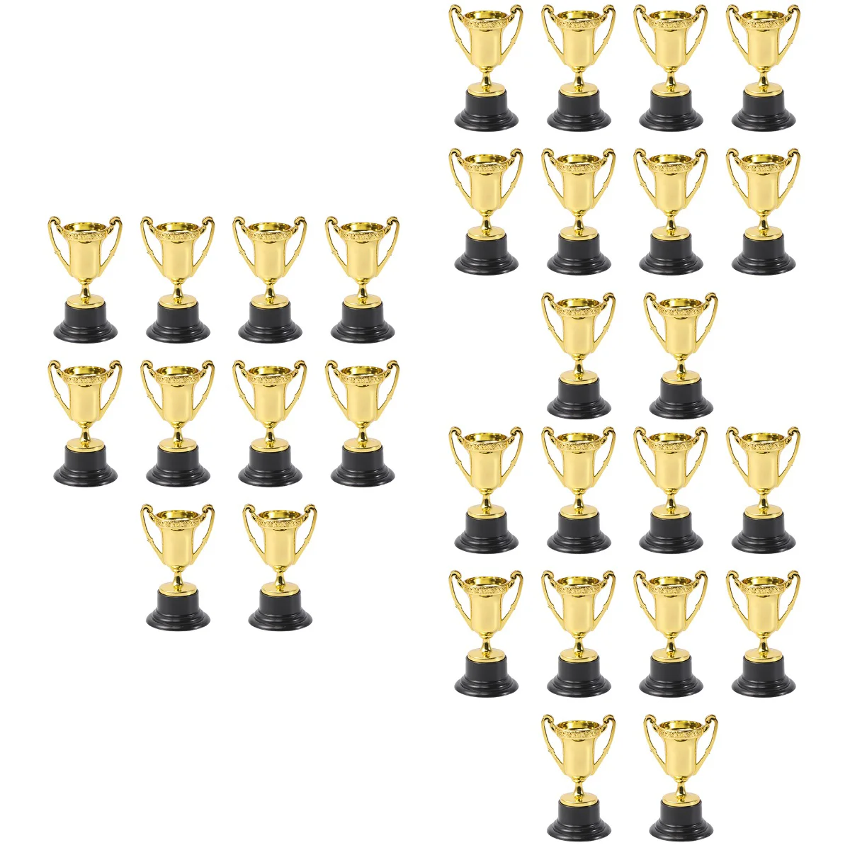 30 pcs Plastic Reward Trophies Kids Prize Cups School Rewarding Supplies