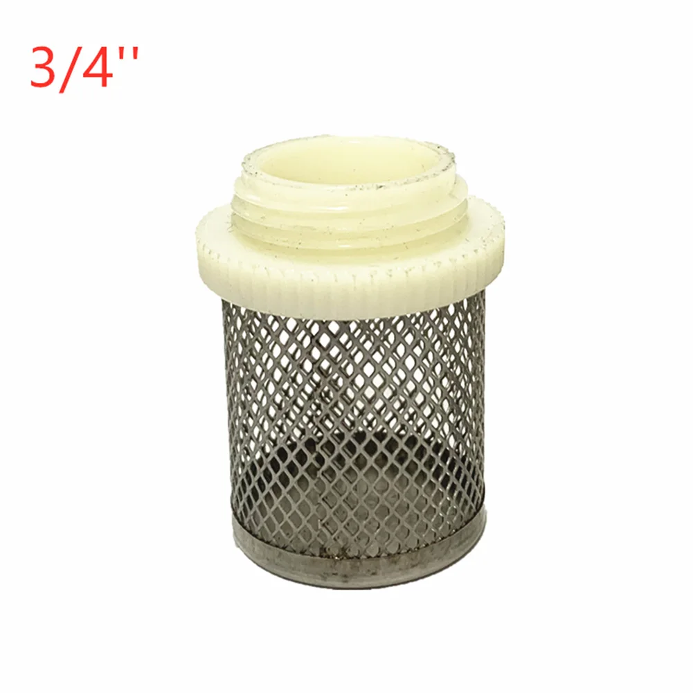 Stainless Steel Filter Basket Suction Hose Filter For Pump Rain Tons Suction Filter 3/4inch 1/2inch Garden Irrigation