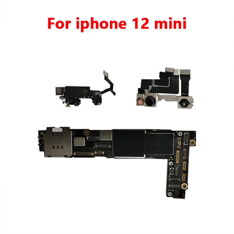 Najtaniej W Pełni Przetestowane Autentyczne Płyty Głównej Dla IPhone 12 Mini 64g/128g/256g Oryginalna Płyta Główna Z Twarzy ID Czyszczone ICloud Darmowa Wysyłka