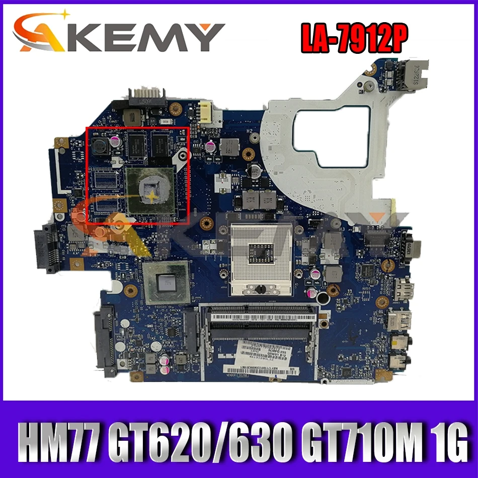 

Материнская плата для ноутбука Acer E1-531 V3-531 E1-571 Q5WVH V3-571G MB с HM77 GT620/630 GT710M 1GB GPU 100% полностью протестирована