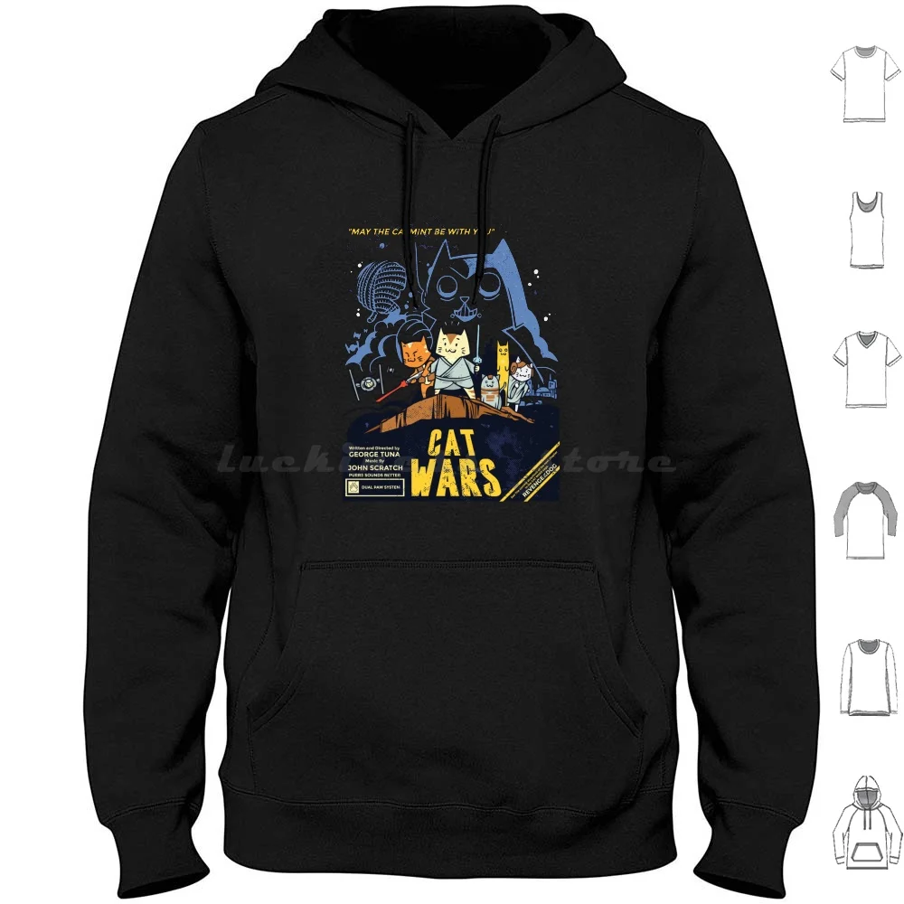

Cat Wars The Cats Hoodies Long Sleeve Meow Cat War Stars Ideas Lightsaber