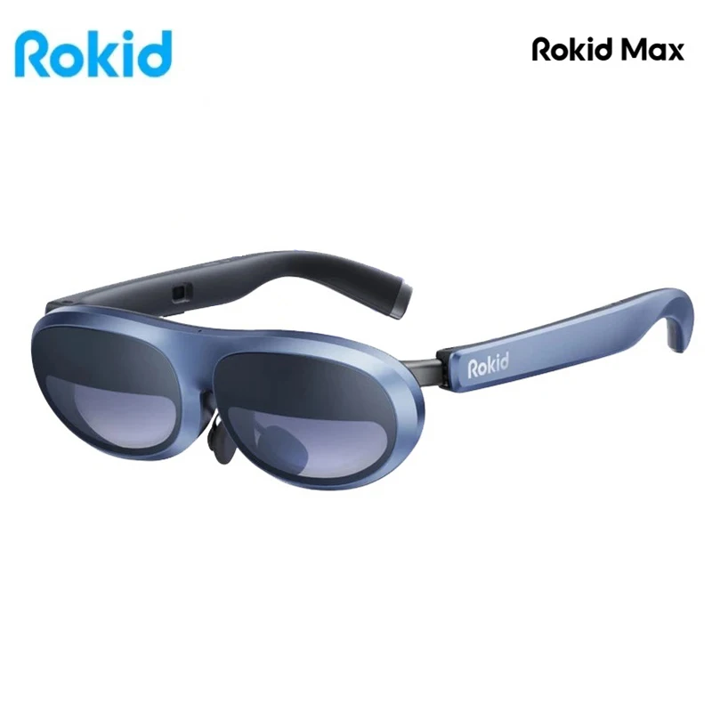 

Rokid Max Smart Glasses Portable Viewing Large Screen High-definition Display Play 3D Game Watch Movies AR Glasses