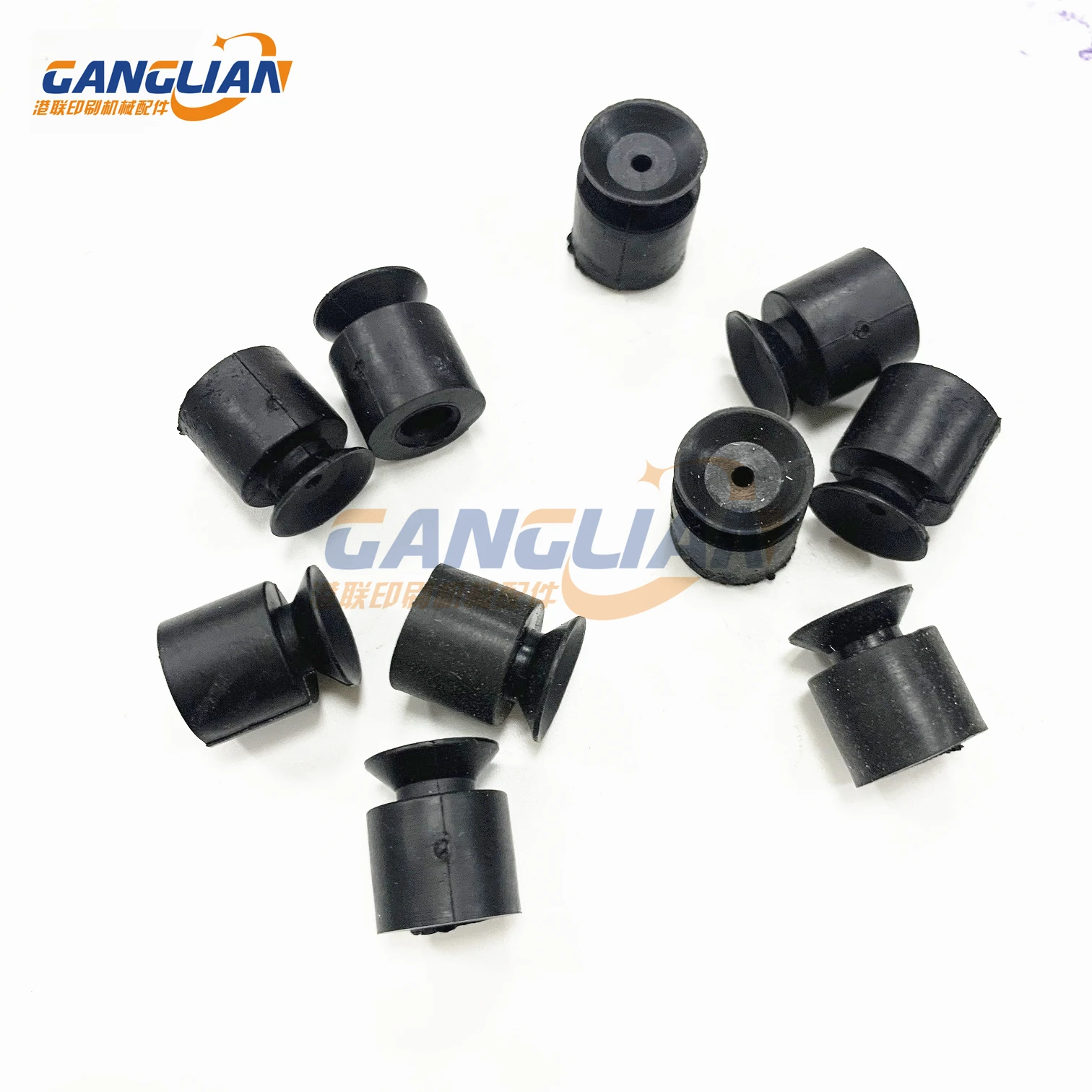 100 Pieces Muller Martini Rubber Sucker Nozzle Suction Cup Stitching Press Binging Parts Offset Printing Machine