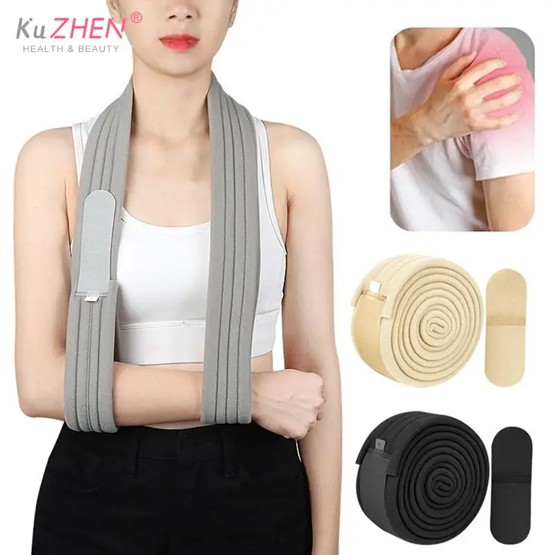 

Joint Sprain Fixed Sling Arm Strap Adjustable Arm Sling Fracture Recovery Forearm Breathable Fixed Sling Shoulder SupportBracket