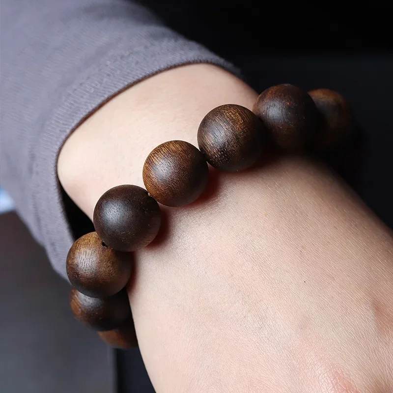 Натуральные Аутентичные вьетнамские ювелирные изделия браслет agarwood Huang Qinan ego