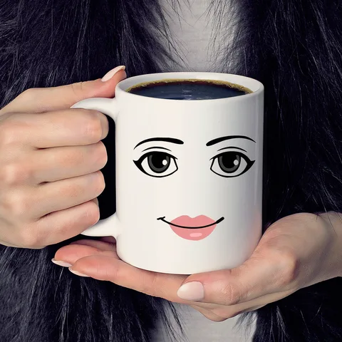 Вдохновленная Женская Стандартная забавная Мужская Женская кружка в виде лица для кофе милый подарок для геймера на день рождения кружка для школы