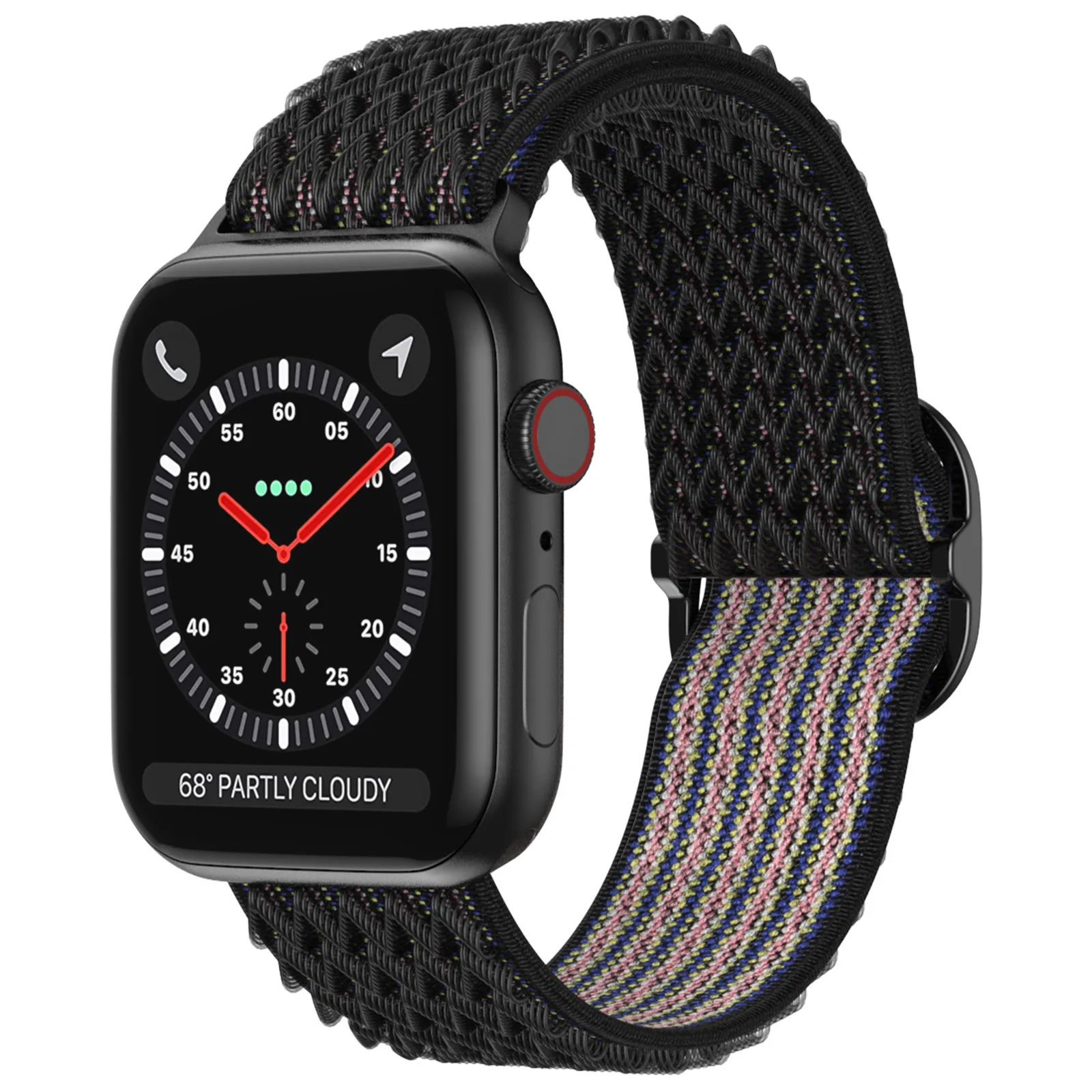 Nylon Strap for Apple Watch Band 44mm 45mm 41mm 40mm 42mm Accessories iWatch Bracelet series 8 7 SE 6 5 4 3