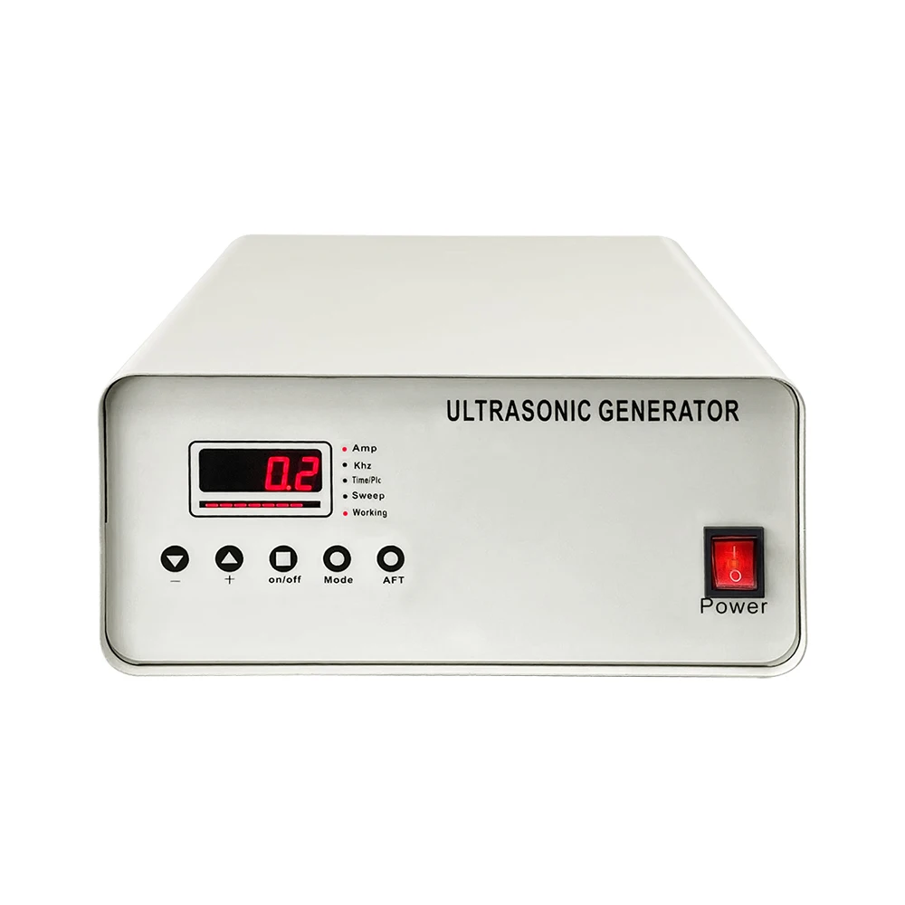 

40khz digital piezoelectric ultrasonic cleaning generator with auto frequency tracking and degassing