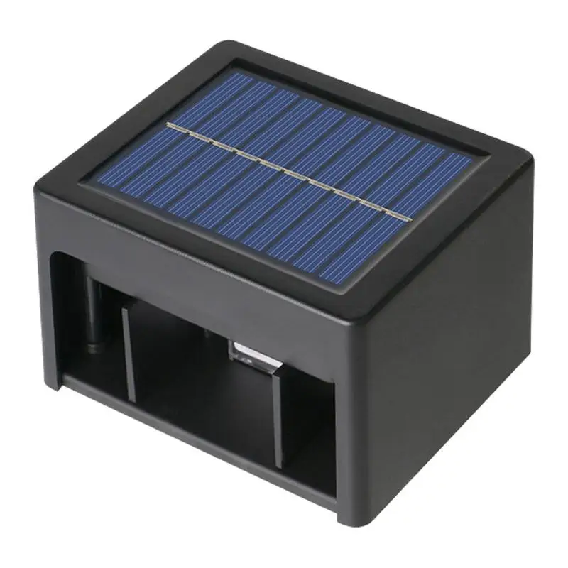 

Solar Wall Lights Solar Fence Lights Exterior Balcony Spotlights Smart Sensor IP65 Waterproof For Villa Gate Courtyard Balcony