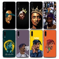 phone case for samsung a10 a20 a30 a40 a50 a60 a70 a90 note 8 9 10 20 ultra 5g silicone case cover enoda rapper 2pac tupac