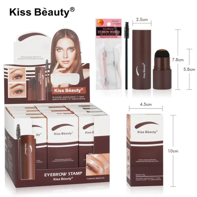 

Набор для коррекции бровей в один шаг, стойкий Водостойкий карандаш для бровей, тинт для макияжа, натуральный коричневый гель для бровей, на...