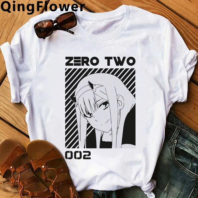 

Anime Darling in the Franxx Zero Two Inuyasha Nagatoro t shirt men japanese tumblr aesthetic harajuku top tees clothes kawaii