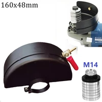 1 set angle grinder wheel protector cover with copper control valve m14 grinder adapter slotting grooving machine polishe tools
