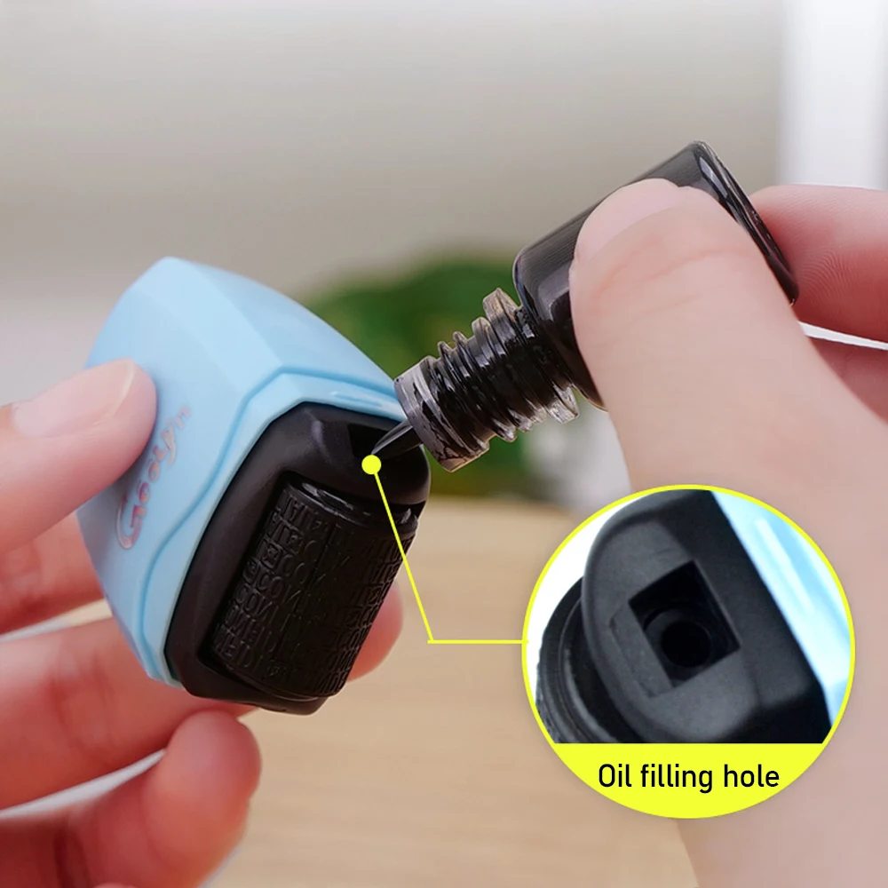 Ролик для штампов защита от кражи идентификационная печать конфиденциальности