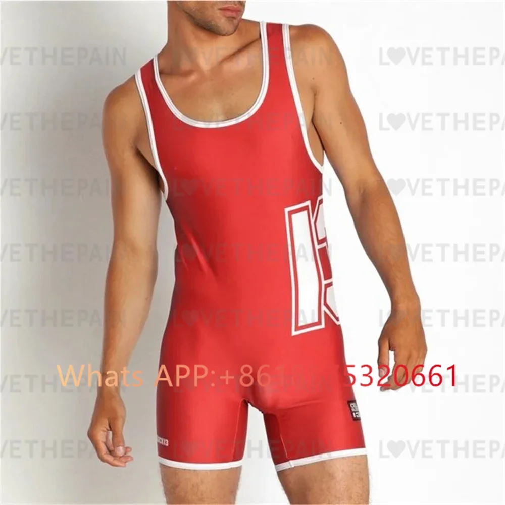 Мужские майки Kennel Club 13 бордовые цельные без рукавов для спортзала фитнеса борьбы