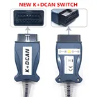 Удлинительный кабель для BMW K DCAN OBD2, диагностические разъемы 20-16 контактов для BMW IN-PA K D CAN Switch USB FT232RL Chip