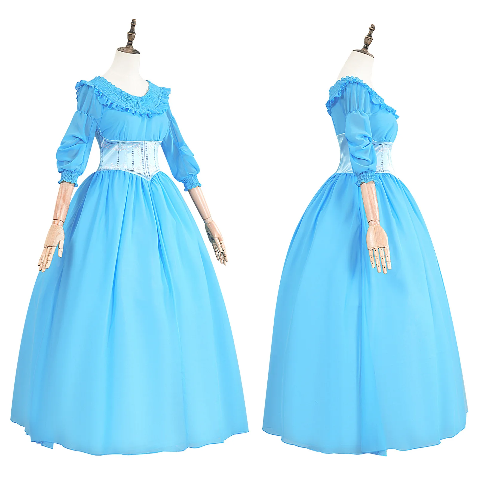 Косплей костюм Урсула платье синее